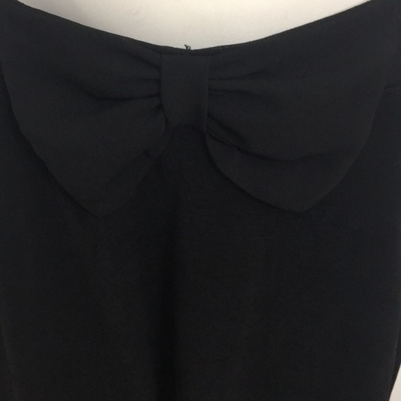H&M Divided Bow Front Black Skirt Medium - Picture 4 of 8